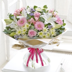 Grandparents Day Pastel Hand tied
