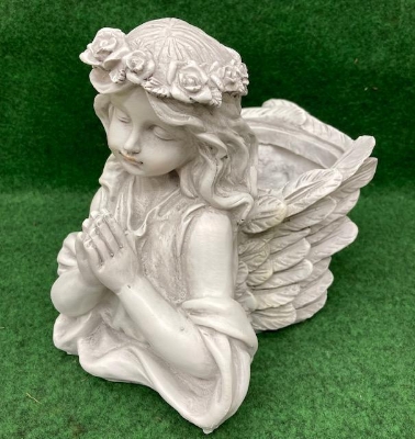 Praying Angel Grave vase