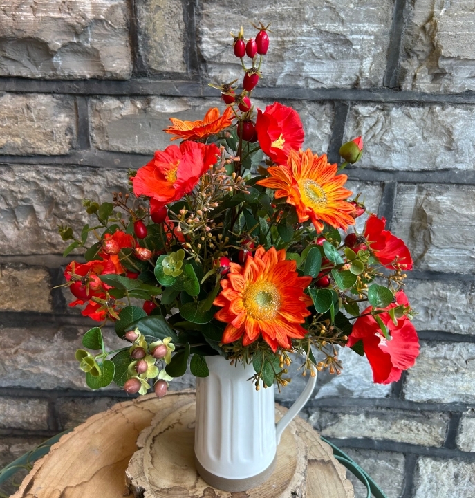 Forever Flowers Scarlet Solstice